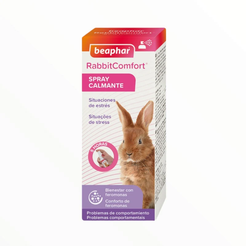 Beaphar Rabbit Comfort Spray para Conejos — Reductor de Estrés
