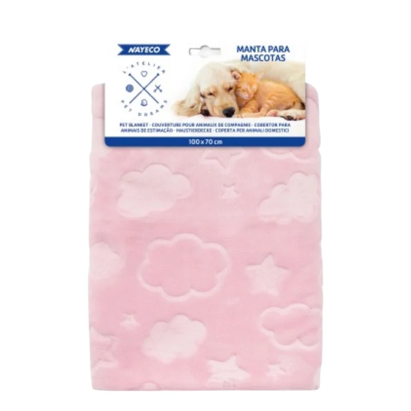 Manta Love Sky para Perros y Gatos — Suave y Cálida
