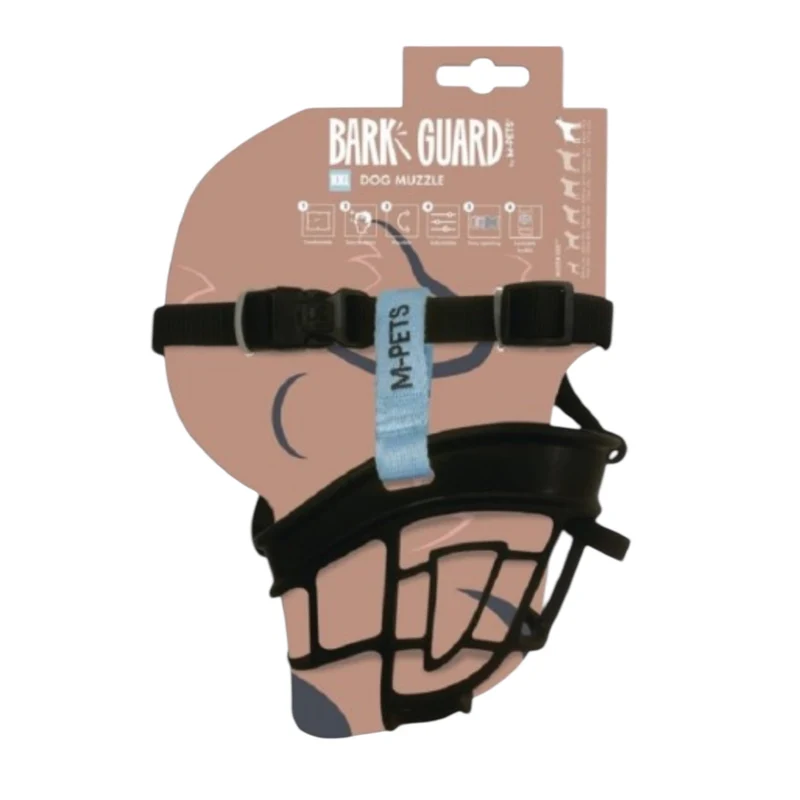 M-Pets Bozal Bark Guard para Perros — Antladridos Seguro y Cómodo