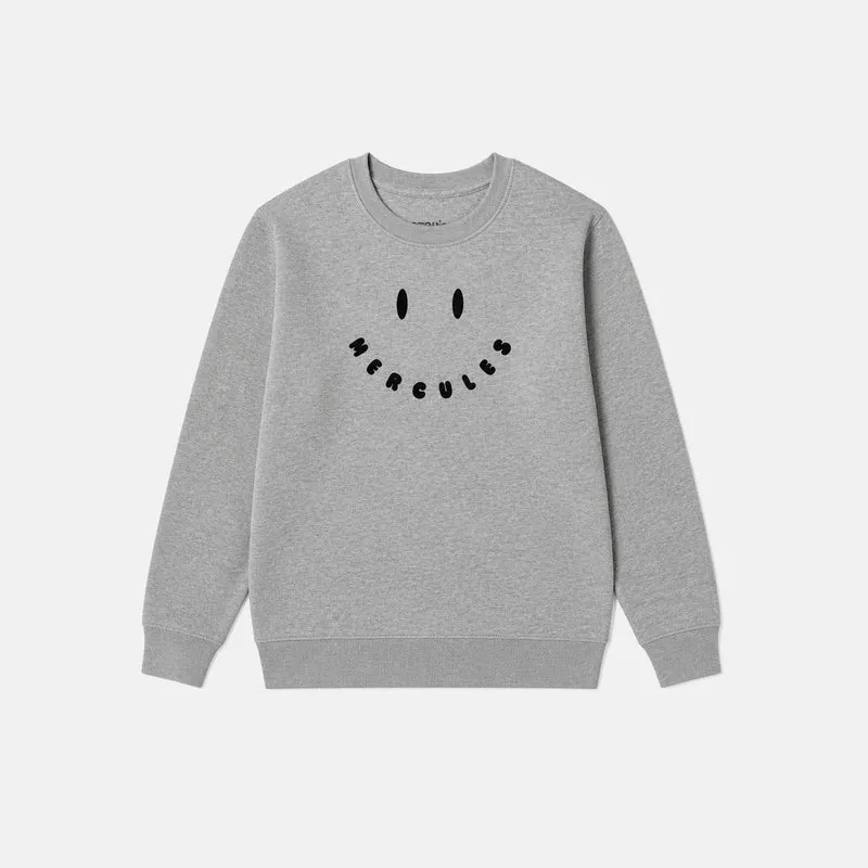Sudadera Kids Smiley Grey