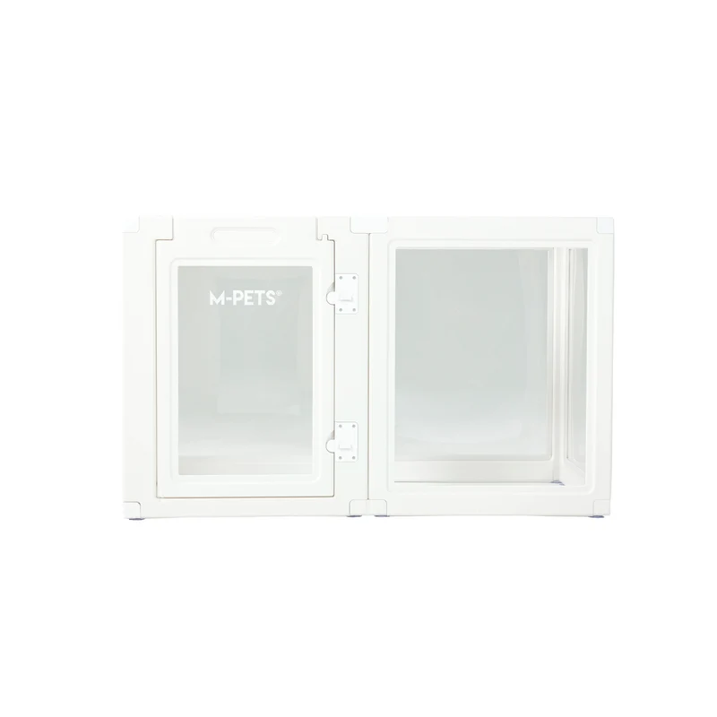 BLANCHE Puppy pen 6 panels L white
