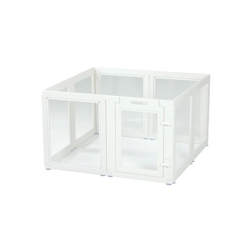 BLANCHE Puppy pen 8 panels S white