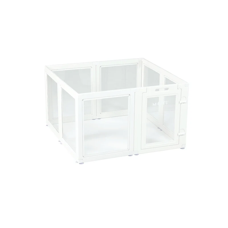 BLANCHE Puppy pen 8 panels S white