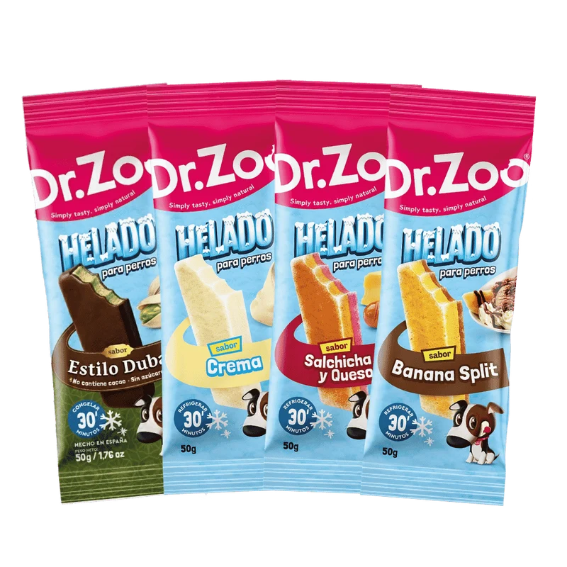 Dr. Zoo Snack Helado Cholate Dubái 50 g para Perros