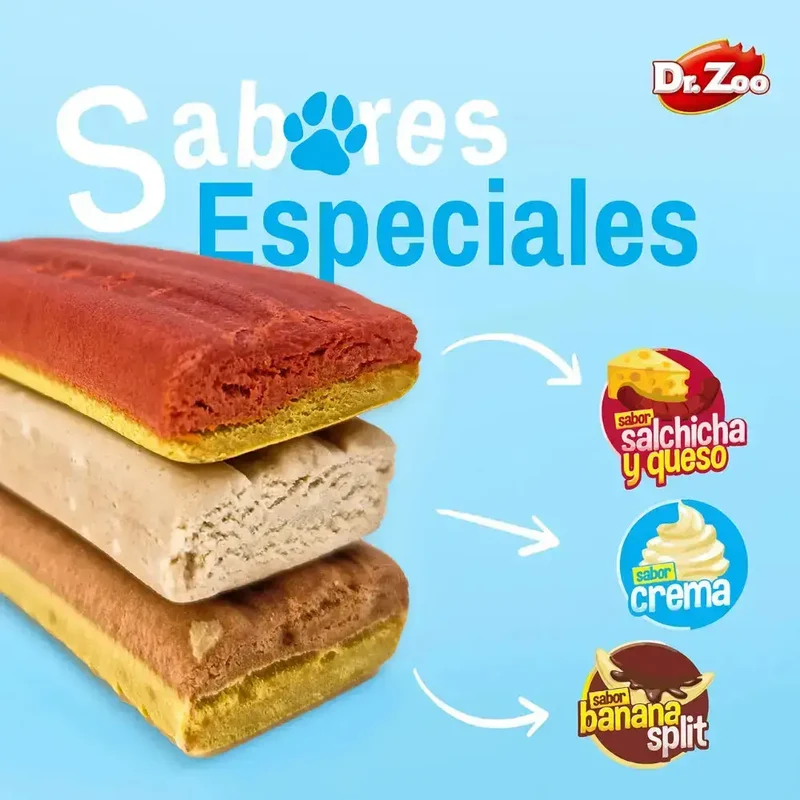 Dr. Zoo Snack Helado Crema 50 g para Perros