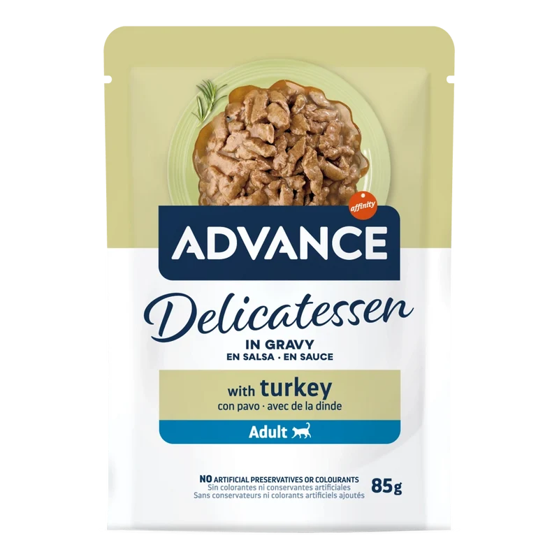 Advance Delicatessen en Salsa con Pavo para Gatos