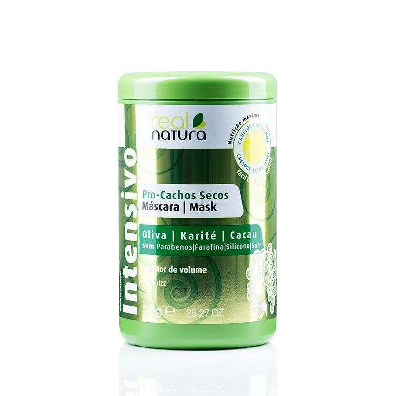 Real Natura Pro-Cachos Secos Oliva e Karité Mascarilla 1kg