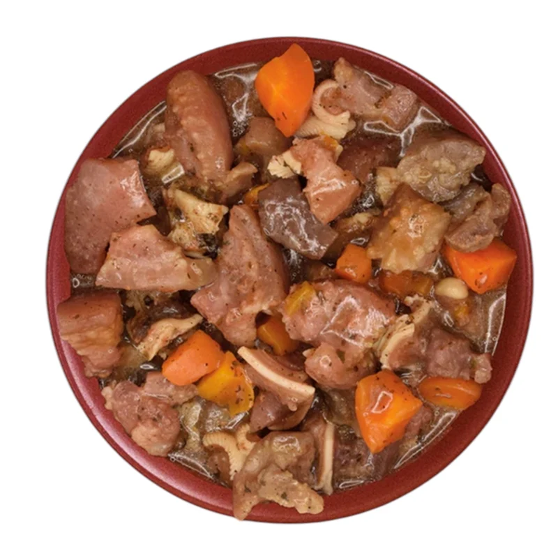 Alpha Spirit Real Food Guiso de Ternera para Perros — Comida Húmeda Natural