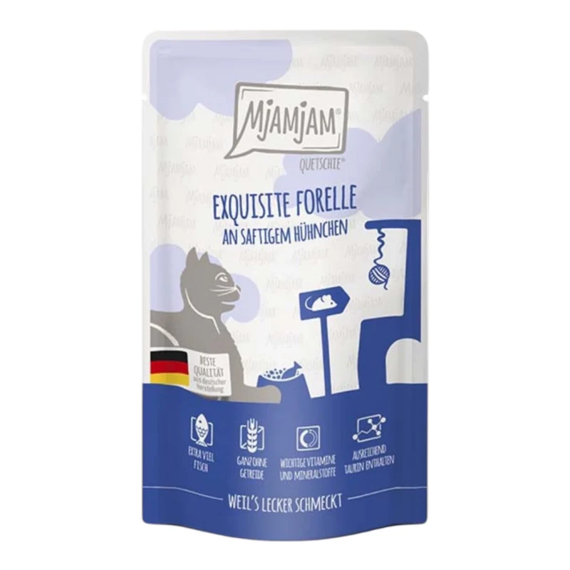 MjAMjAM Trucha con Pollo Jugoso para Gatos