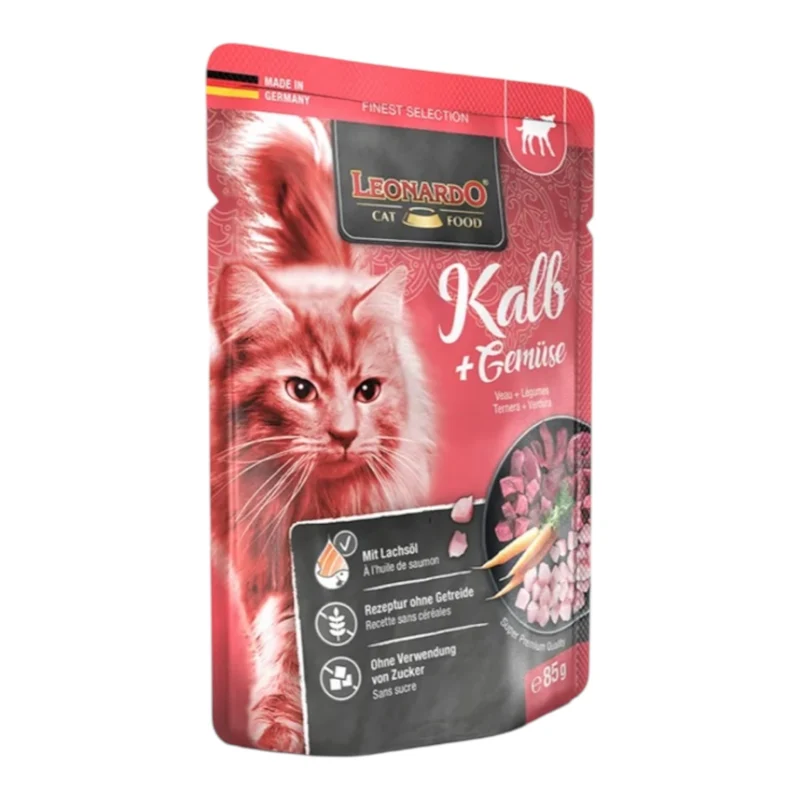 Leonardo Finest Selección Ternera y Zanahoria 85g