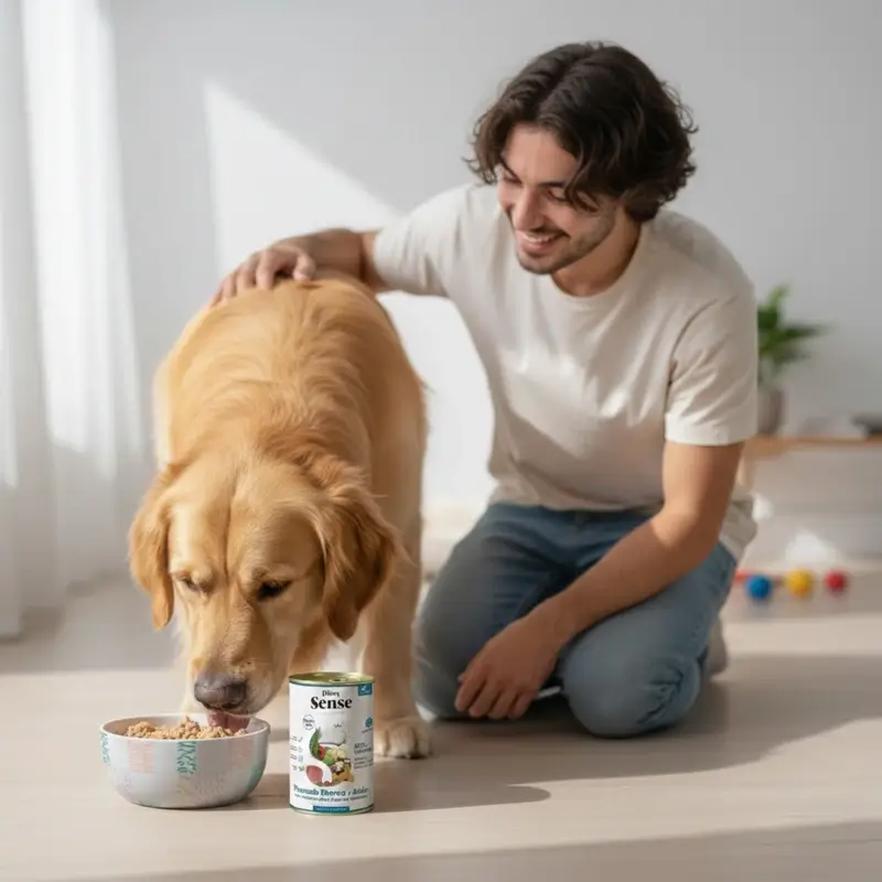 Dibaq Sense Comida Húmeda Perros Pescado Blanco Y Atún, 12 x 380 gr