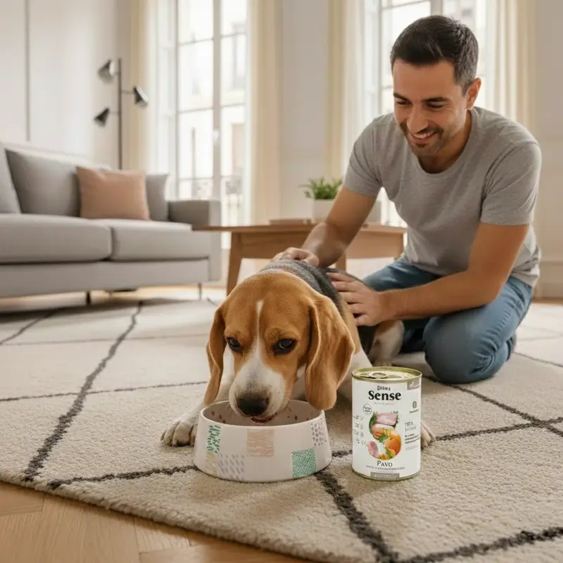 Dibaq Sense Comida Húmeda Perros Grain Free Pavo Y Calabaza, 12 x 380 gr