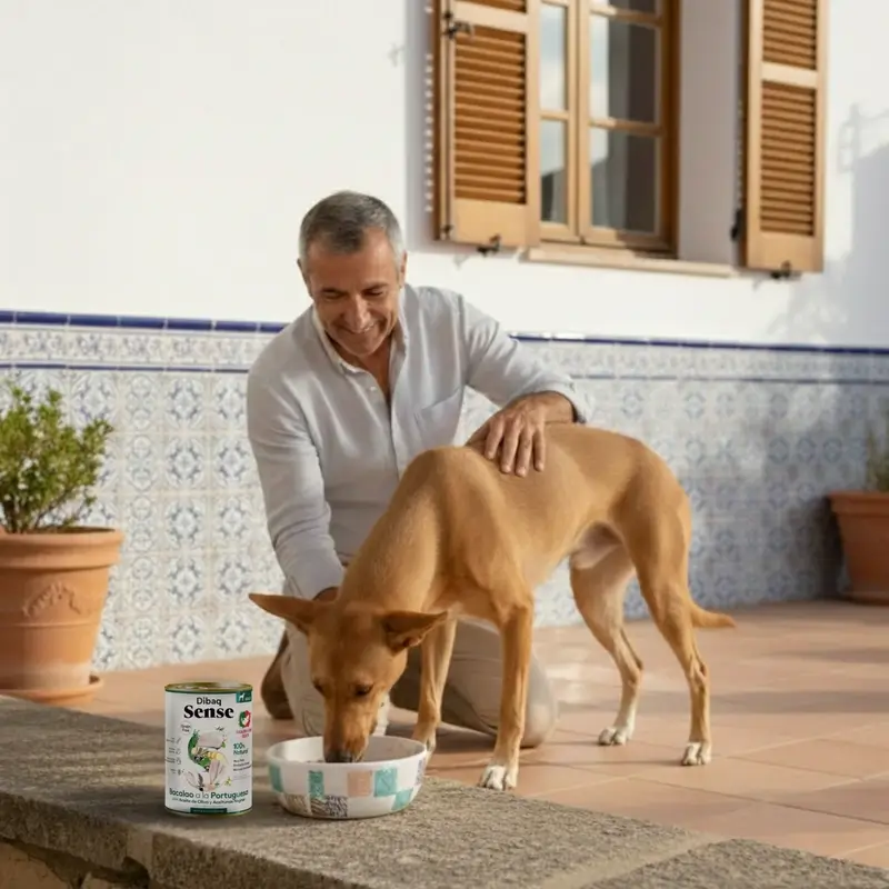 Dibaq Sense Comida Húmeda Perros Grain Free Bacalao A La Portuguesa, 12 x 380 gr