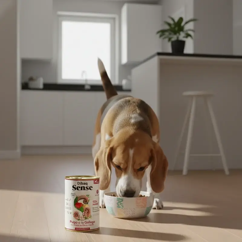 Dibaq Sense Comida Húmeda Perros Grain Free Pulpo A La Gallega, 12 x 380 gr