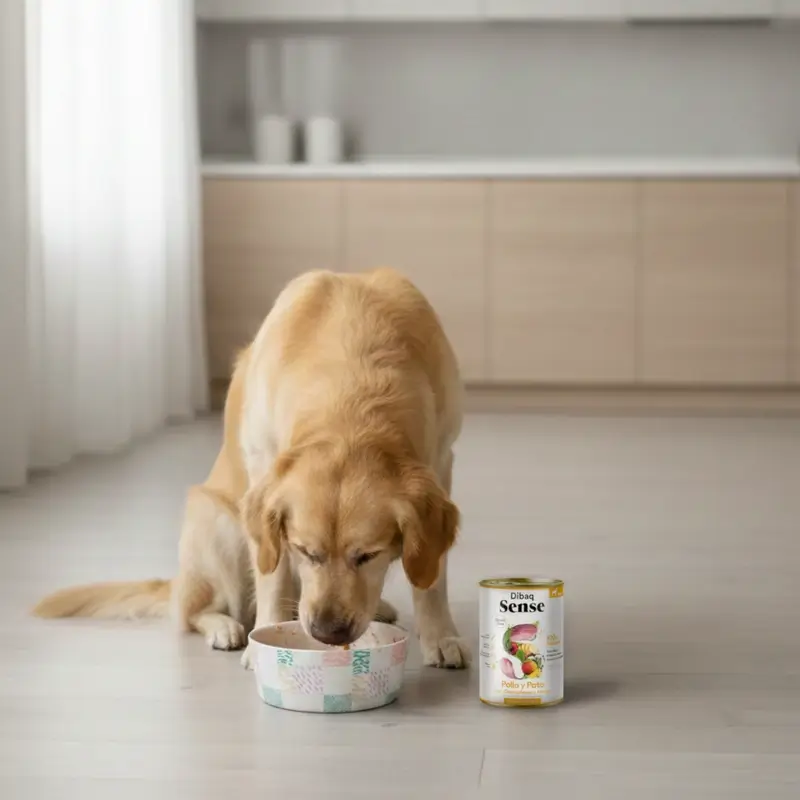 Dibaq Sense Comida Húmeda Perros Pollo Y Pato, 12 x 380 gr