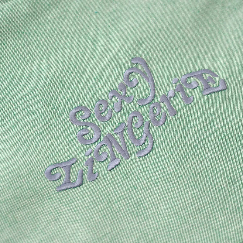 Funda bordada Sexy Lingerie Verde