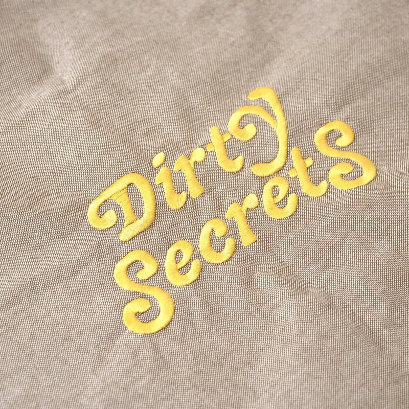 Funda bordada Dirty Secrets Marron