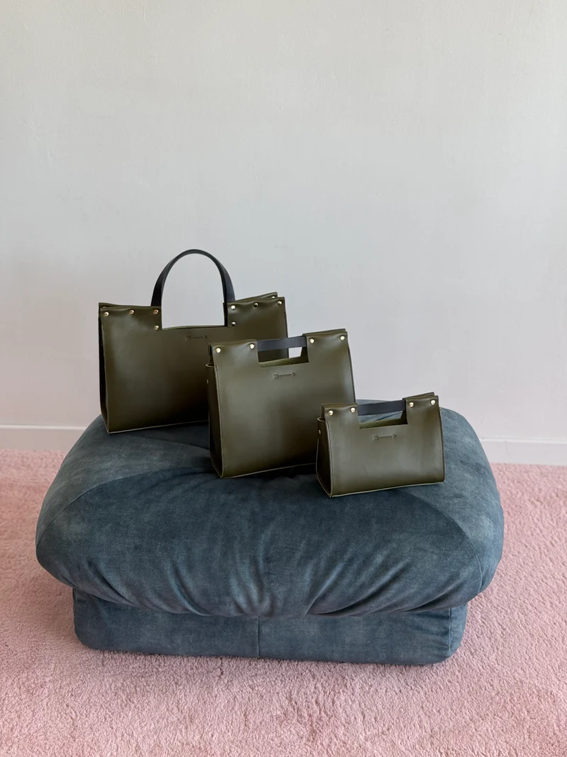 Alamo Satchel Small Oliva
