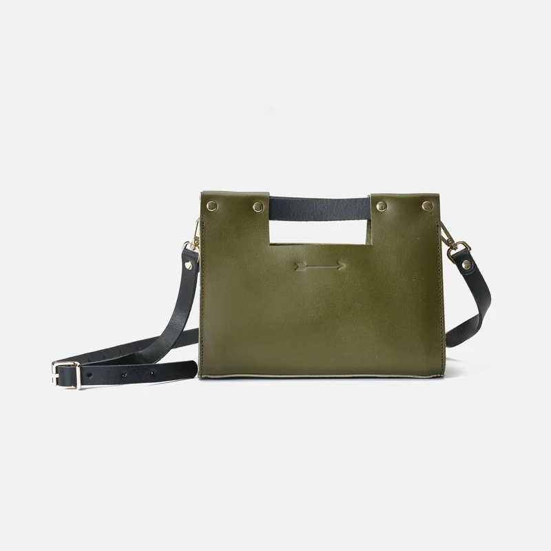Alamo Satchel Small Oliva