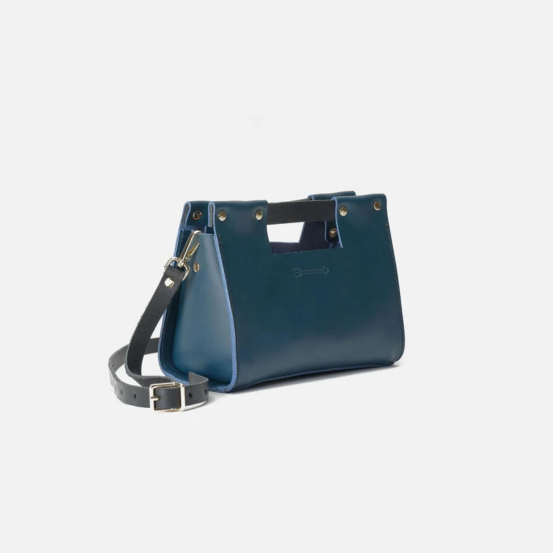 Alamo Satchel Small Azul