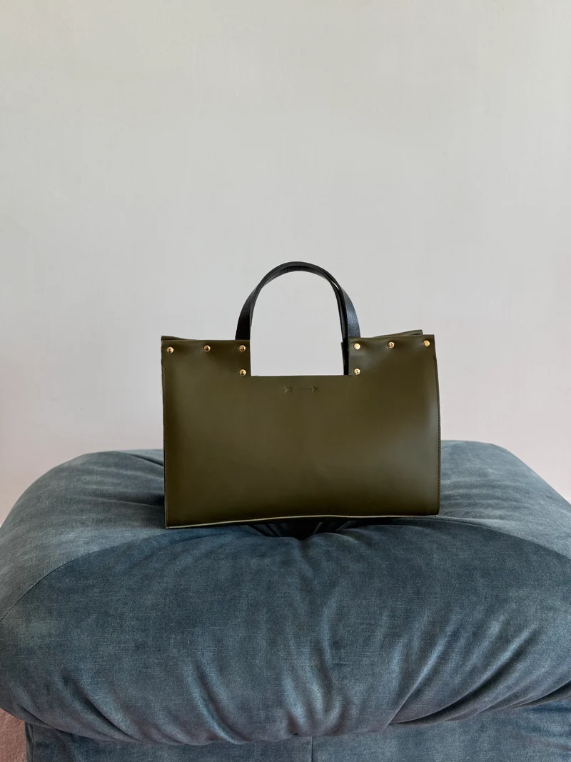 Alamo Satchel Large Oliva