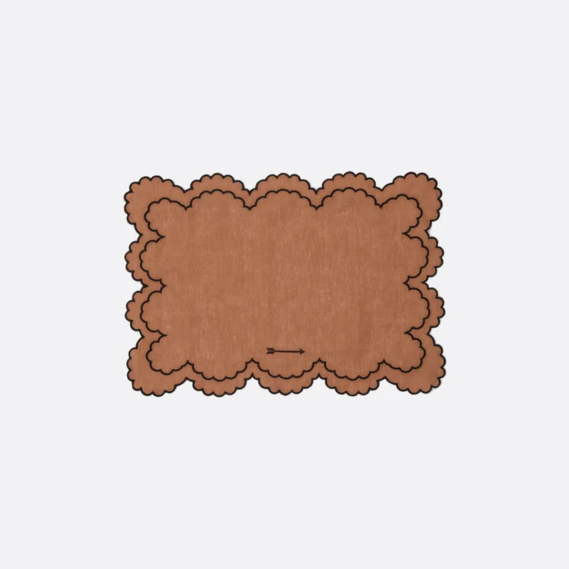 Pack 2 Manteles individuales y servilletas Mostaza