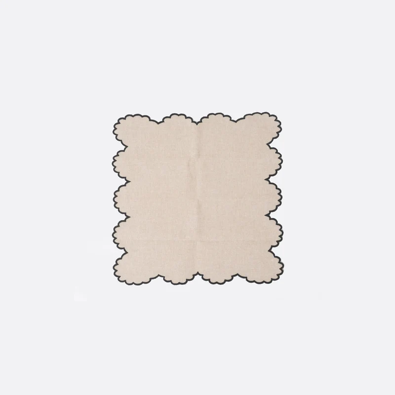Pack 2 Manteles individuales y servilletas Beige