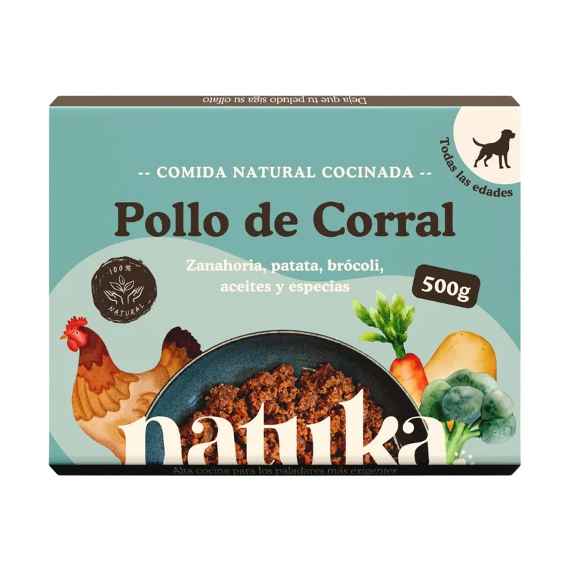 Natuka Menú Cocinado de Pollo