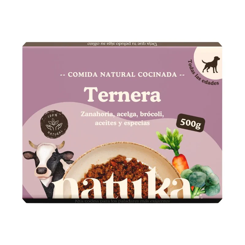 Natuka Menú Cocinado de Ternera