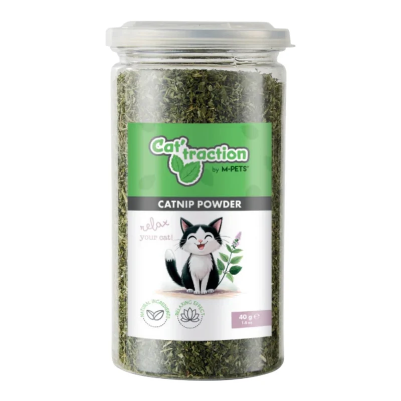 M-Pets Catnip Cat Atracción en Polvo Hierba Gatera para Gatos