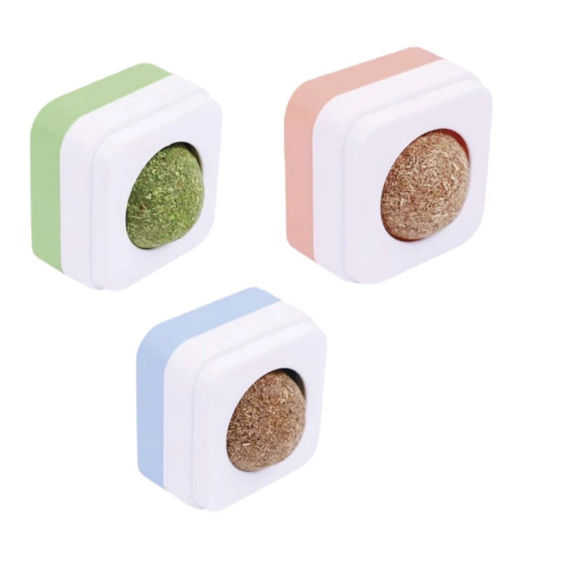 M-Pets Bolas Herball para Gatos — Juguete de Hierba Gatera Natural