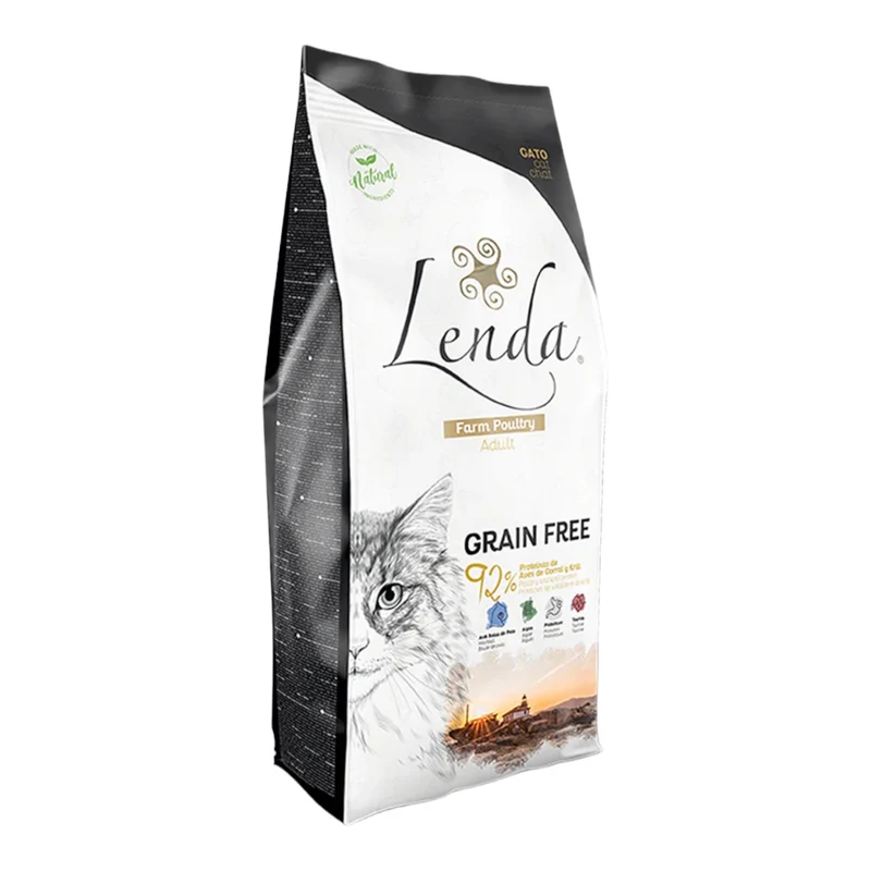 Lenda Pienso Aves de Corral Gatos