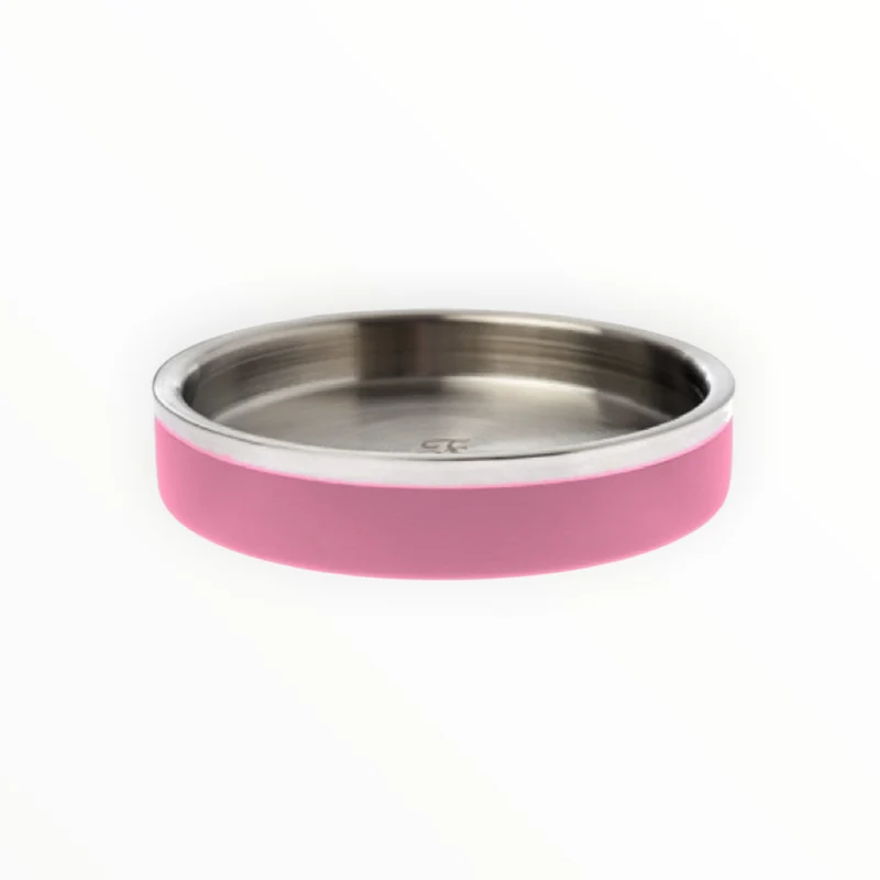 Comedero de acero inoxidable para gato Amorcromia