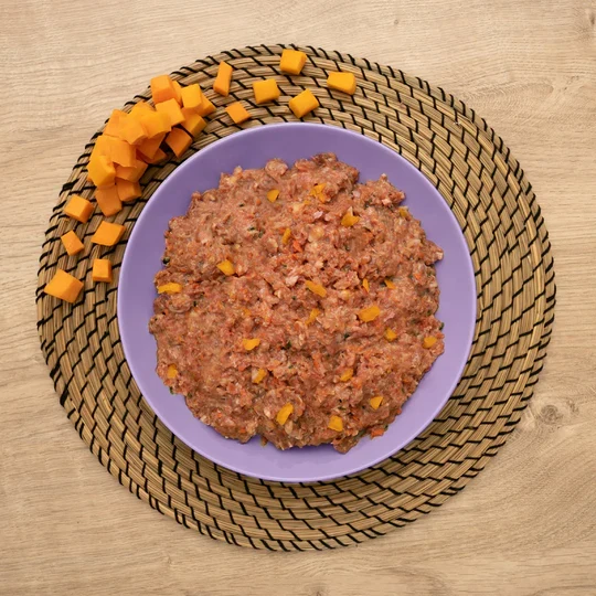 Natuka Menú BARF de Pavo y Vaca