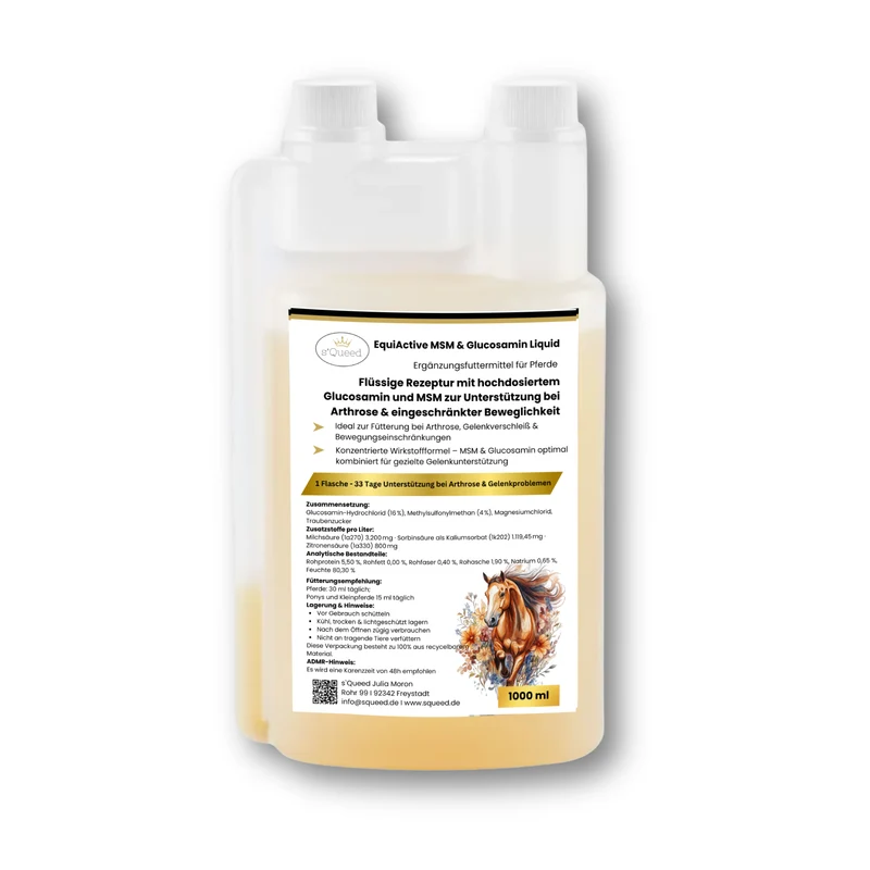 EquiActive MSM & Glucosamina Pferd Líquido 1000ml