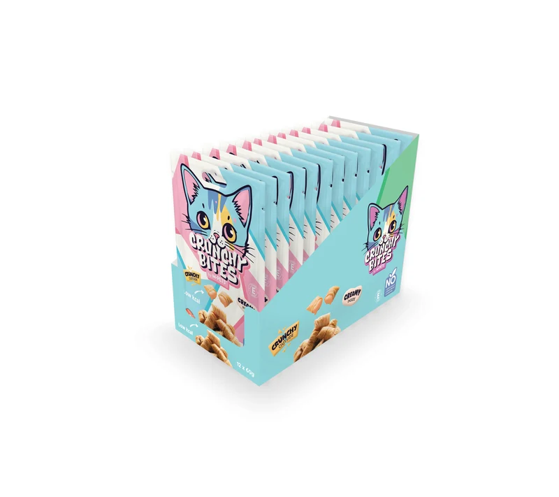 CRUNCHY BITES cat snack salmon flavour - 60 g