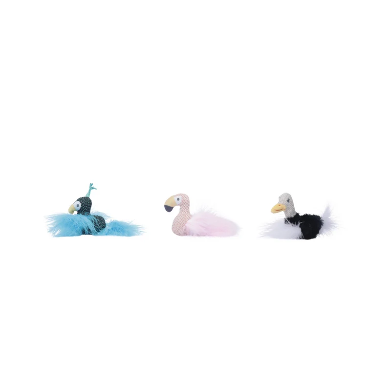PLUME catnip toy Flamingo