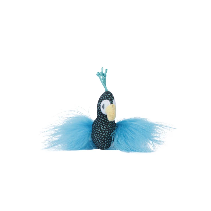 PLUME catnip toy Peacock
