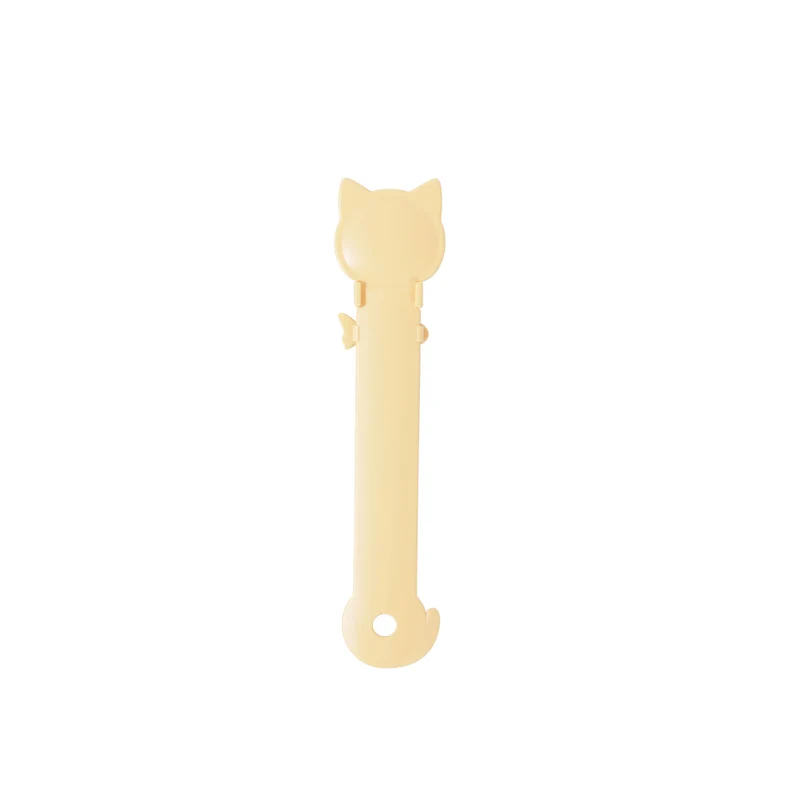 CREAMY CAT SPOON Sunshine Yellow
