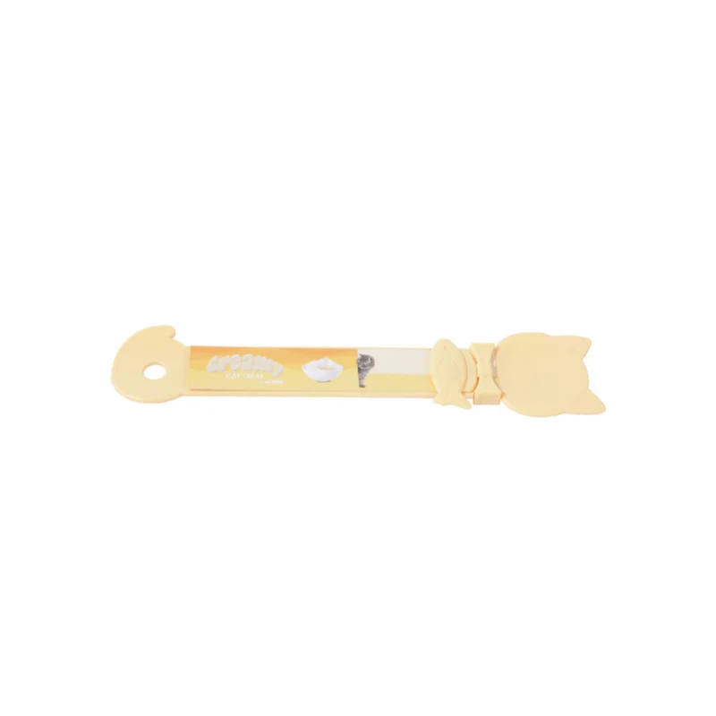 CREAMY CAT SPOON Sunshine Yellow