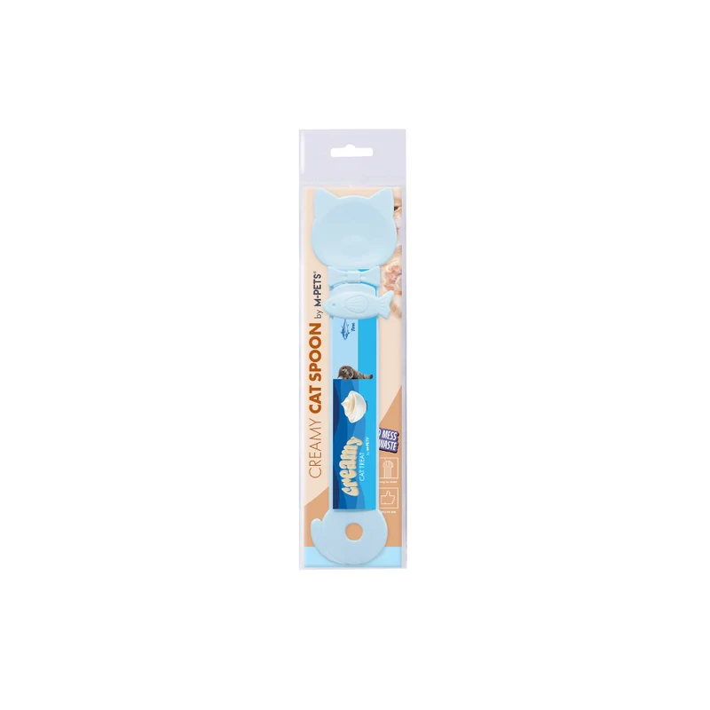 CREAMY CAT SPOON Baby Blue