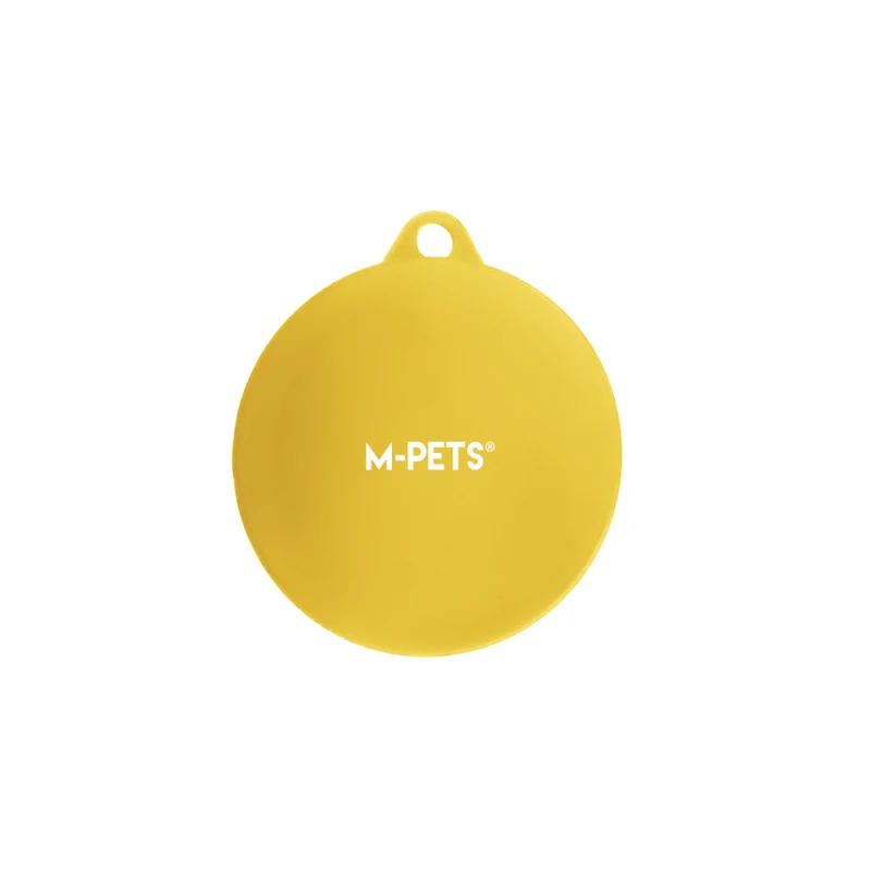 FRESH COVER Pet food can cover Yellow