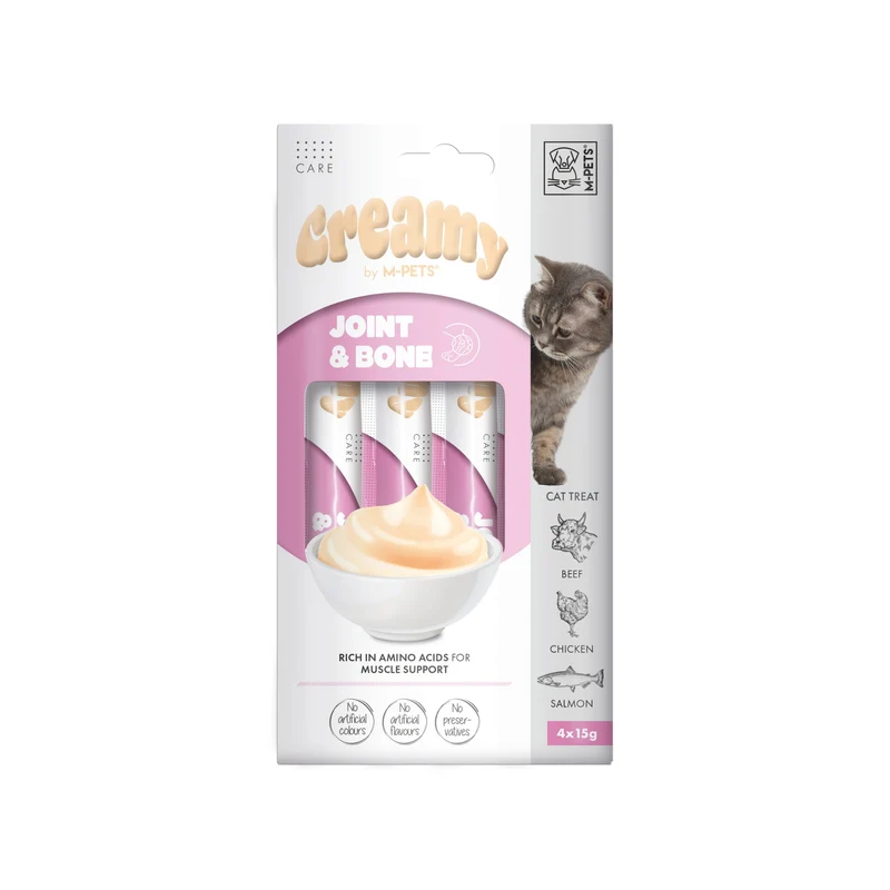 CREAMY with FUNCTIONS - Cat treat Joint & Bone - Beef & Chicken & Salmon