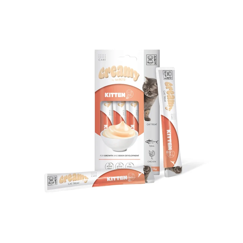 CREAMY with FUNCTIONS - Creamy Cat treat Kitten - Tuna & Chicken