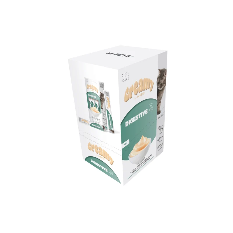 CREAMY with FUNCTIONS - Cat treat Digestive - Lamb & Tuna & Salmon