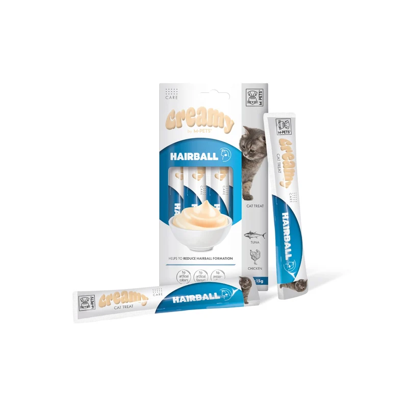 CREAMY with FUNCTIONS - Cat treat Hairball - Tuna & Chicken