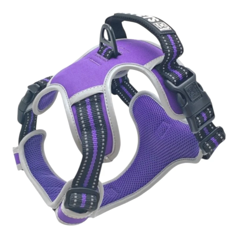 M-Pets Arnés Hiking Morado para Perros — Senderismo y Aventura