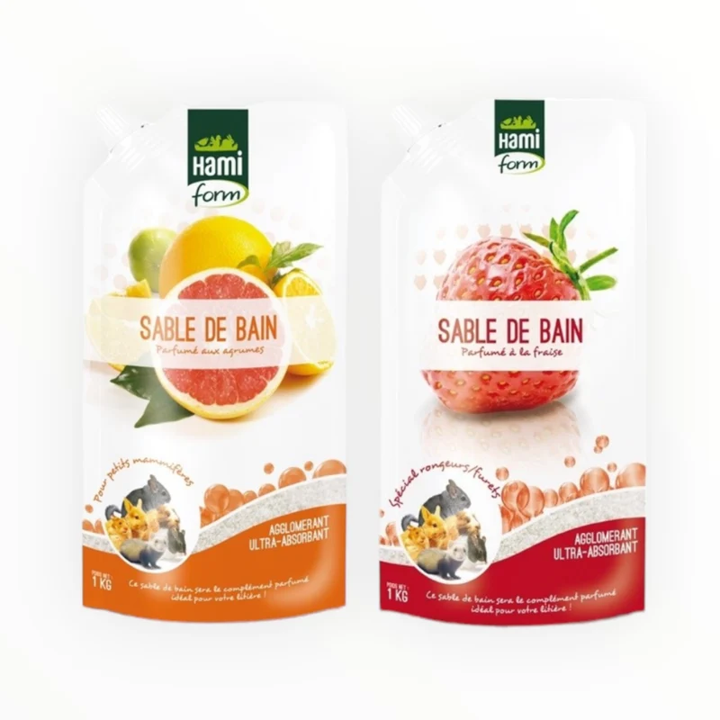 Hamiform Arena de Baño Cítricos para Roedores — Higiene Natural