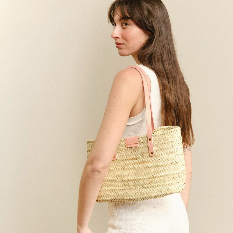 Twiggy Basket Rosa