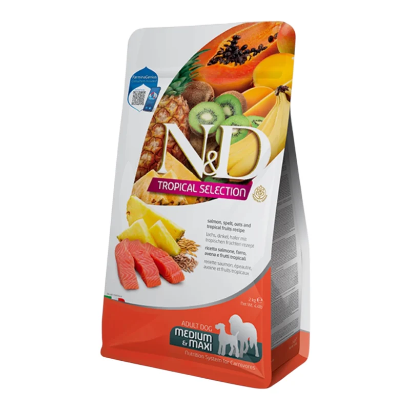 Farmina N&D Tropical Selection Salmón Adult Medium Maxi — Pienso para Perros